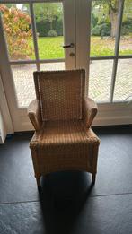 Rieten stoel voor €15, Ophalen, Zo goed als nieuw, Bruin, Eén