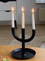 Vintage 1999 Eniget Ikea Kandelaar zwart voor 3 dinerkaarsen, Ophalen of Verzenden, Zo goed als nieuw