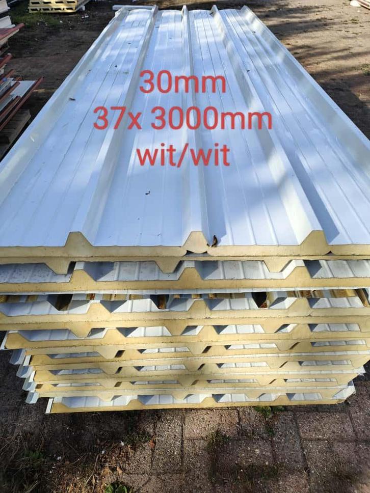 Sandwichpanelen b-keus AANBIEDING, Doe-het-zelf en Verbouw, Platen en Panelen, Nieuw, Overige materialen, 50 tot 100 mm, Ophalen