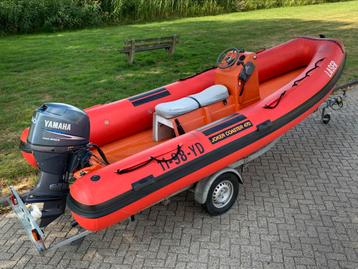 Joker Coaster 470 (hypalon) incl. Yamaha 50pk (injectie) beschikbaar voor biedingen