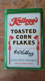 Kellogg's toasted cornflakes flakes retro vintage blik, Ophalen of Verzenden, Zo goed als nieuw, Overige, Overige merken
