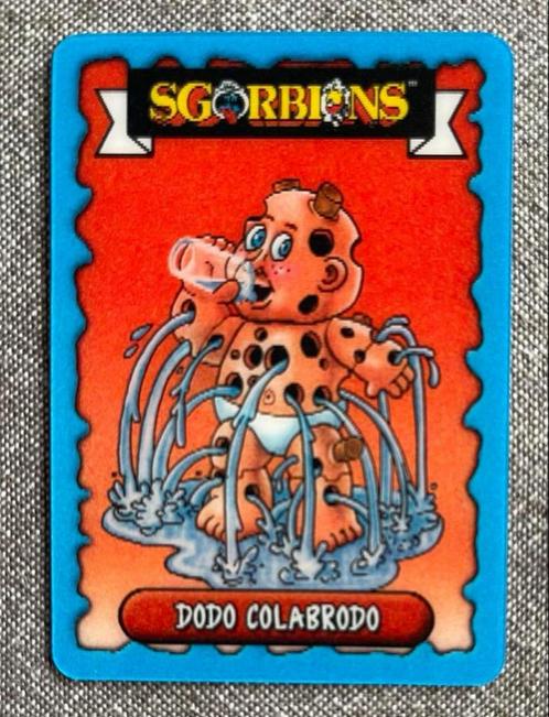Garbage Pail Kids 2018 | Sgorbions Lenticular Dodo Colabrodo, Hobby en Vrije tijd, Stickers en Plaatjes, Zo goed als nieuw, Plaatje