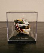 F1 Lewis Hamilton 2015 Abu Dhabi helm schaal 1:8, Verzamelen, Ophalen of Verzenden, Zo goed als nieuw, Formule 1