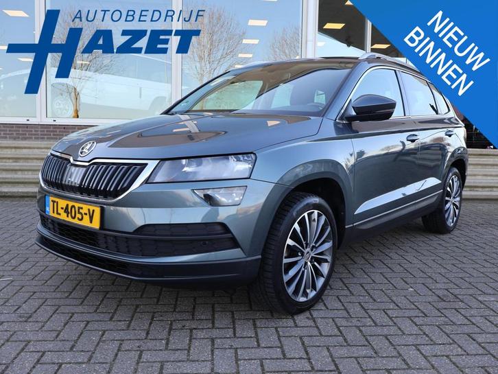 Skoda Karoq 1.0 TSI CLEVER EDITION + 18 INCH | APPLE CARPLAY, Auto's, Skoda, Bedrijf, Te koop, Karoq, ABS, Airbags, Airconditioning