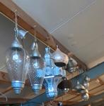 Oosterse hanglampen collectie, Huis en Inrichting, Ophalen, Gebruikt, Glas, 50 tot 75 cm