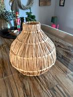 Mooie grote vaas van geweven bamboe inc binnen vaas, Huis en Inrichting, Woonaccessoires | Vazen, Ophalen of Verzenden, Zo goed als nieuw