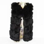 Zeer Mooi Warm (Imitatie) Bont Vest - 64 (L) - 521 € 45,-, Zwart, Maat 42/44 (L), Ophalen of Verzenden, Zo goed als nieuw