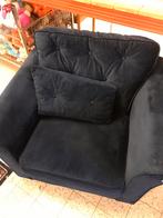 Heerlijk zittende fluwelen fauteuil, Huis en Inrichting, Banken | Sofa's en Chaises Longues, Eenpersoons, Ophalen of Verzenden