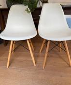 6 look a like Eames stoelen, Gebruikt, Wit, Eames stijl, Vijf, Zes of meer stoelen