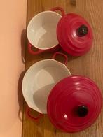 Rode Ovenpannetjes - Nieuw!, Huis en Inrichting, Keuken | Potten en Pannen, Ophalen of Verzenden, Nieuw, Overige materialen, Overige typen