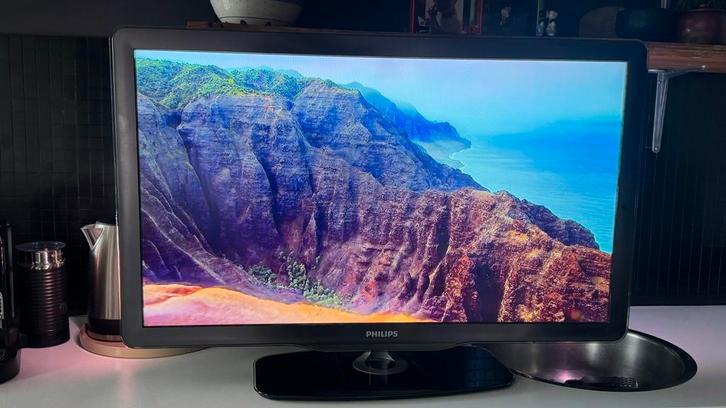 Philips tv, Audio, Tv en Foto, Televisies, Zo goed als nieuw, 80 tot 100 cm, Philips, 100 Hz, Ophalen