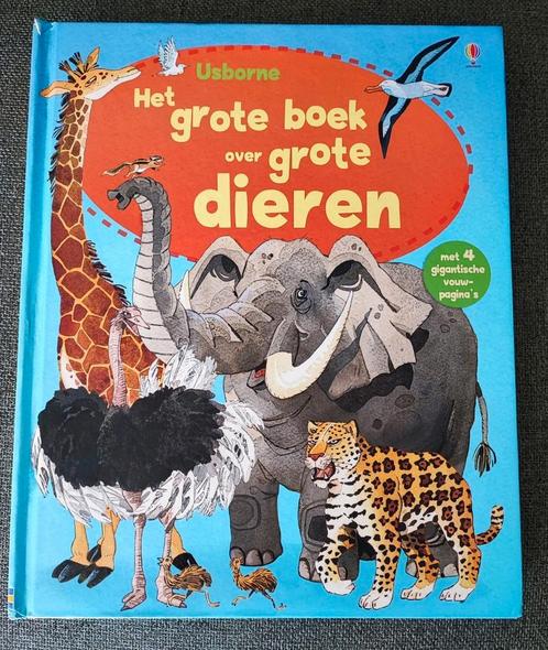 Het Grote boek over Grote dieren, Boeken, Kinderboeken | Kleuters, Zo goed als nieuw, Non-fictie, Jongen of Meisje, Uitklapboek
