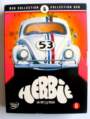 Herbie 1 2 3 4 (orginele dvd's) Disney beschikbaar voor biedingen