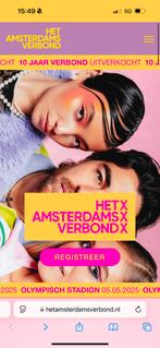 1 kaartje te koop amsterdams verbond, Eén persoon