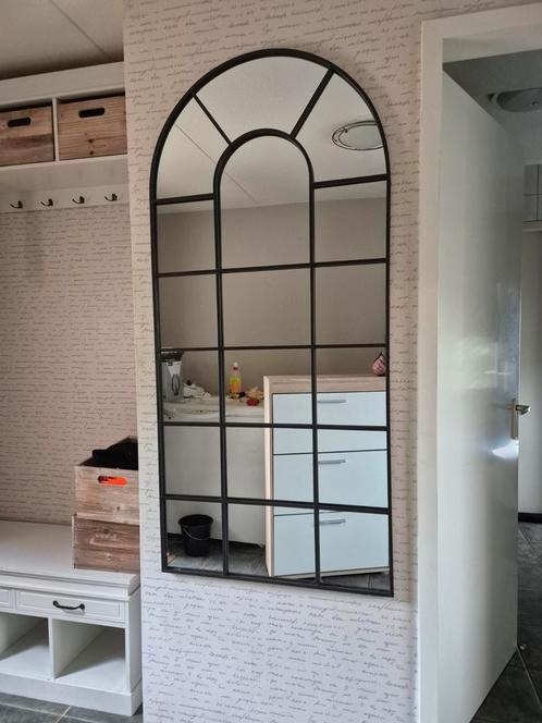 Landelijke / Decoratieve spiegel, Huis en Inrichting, Woonaccessoires | Kamerschermen, Zo goed als nieuw, Ophalen