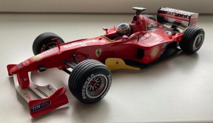 Ferrrari F2000 - Schumacher - 2000 - GP San Marino, Imola, Hobby en Vrije tijd, Modelauto's | 1:18, Zo goed als nieuw, Auto, Hot Wheels