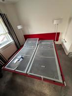 Auping bed met hoofdbord, Huis en Inrichting, Slaapkamer | Bedden, Ophalen, Gebruikt, 210 cm, Tweepersoons