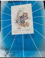 BORDUURPATROON MARIA VAN SCHARRENBURG KLOKHUIS CLOWN, Verzenden, Gebruikt, Handborduren, Patroon