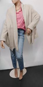 ZADIG & VOLTAIRE kasjmier Mystic lurex vest maat M/L ZGAN, Ophalen of Verzenden, Zo goed als nieuw, Maat 38/40 (M), Beige