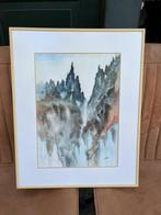Te koop 3 Olieverf schilderijen Nick art, Antiek en Kunst, Ophalen
