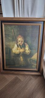 Meisje met bezem, Ophalen