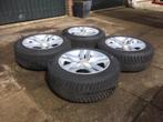 set winterbanden 205/55/R16, Auto-onderdelen, Banden en Velgen, 205 mm, Banden en Velgen, 16 inch, Gebruikt