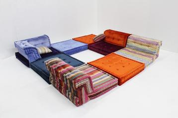 Roche Bobois Mah Jong sofa Missoni Hans Hopfer  beschikbaar voor biedingen