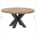 Mangohouten Eettafel Madison Rond 160cm, Huis en Inrichting, Tafels | Eettafels, Ophalen, 150 tot 200 cm, Rond, Nieuw
