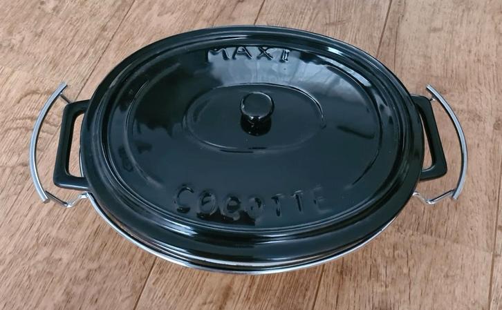 Gusta Maxi Cocotte ovale ovenschaal., Huis en Inrichting, Keuken | Potten en Pannen, Zo goed als nieuw, Overige typen, Overige materialen