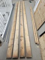 4x nieuwe houten balken, Ophalen, Nieuw, Balk, Vuren