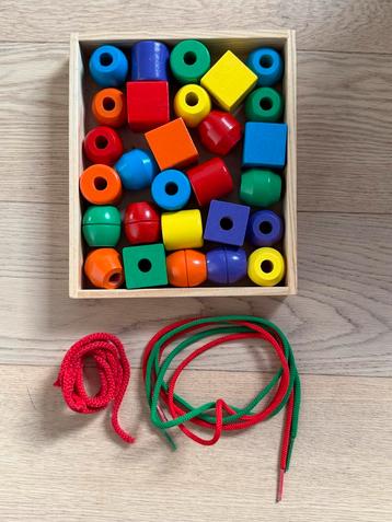 Melissa & Doug Rijgkralen - Montessori Speelgoed beschikbaar voor biedingen