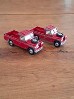 Corgi Toys land rover 109 WB  2 stuks rood, Ophalen of Verzenden