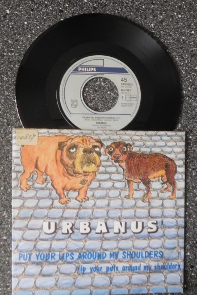Urbanus - put your lips around my shoulders (vanaf € 3,00), Cd's en Dvd's, Vinyl | Nederlandstalig, Zo goed als nieuw, Levenslied of Smartlap