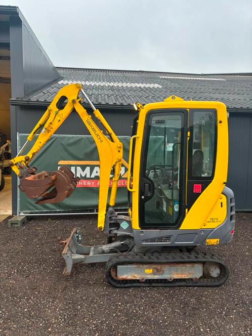 Takeuchi TB 216 CW05 hydro wissel 3 bakken (bj 2014), Zakelijke goederen, Machines en Bouw | Kranen en Graafmachines, Graafmachine