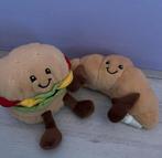 Knuffel Sandwich en Croissant NIEUW, Ophalen of Verzenden, Zo goed als nieuw, Overige typen