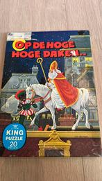 Sinterklaas en zwarte piet puzzel vintage, Ophalen of Verzenden, Zo goed als nieuw