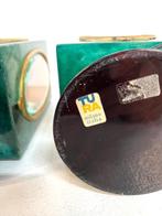 vintage design tafel lampen van Aldo Tura, Italië, jaren 60, Ophalen of Verzenden, Gebruikt, Hout, Minder dan 50 cm