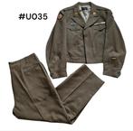 US WWII 8th Army Air Force B-14 EM Jacket & Trousers, ID'ed, Ophalen of Verzenden, Landmacht, Amerika, Kleding of Schoenen