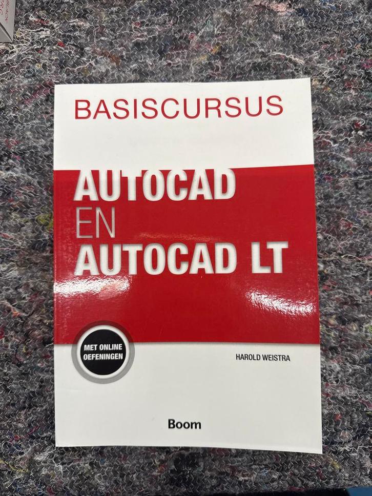 AutoCAD & AutoCAD LT Basiscursus - Nieuwstaat!, Boeken, Studieboeken en Cursussen, Nieuw, Niet van toepassing, Beta, Ophalen of Verzenden
