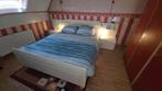 Twee persoons bed 160x200cm incl nachtkastjes. (ex matr/bod), Ophalen, Gebruikt, Tweepersoons, Hout