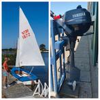 Zeilboot met Yamaha buitenboordmotor. Flying Arrow Schakel., Watersport en Boten, Ophalen, Gebruikt, 3 tot 6 meter, Minder dan 15 m²