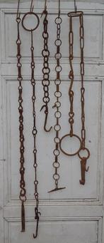 hand gesmede kettingen geroeste ketting, Antiek en Kunst, Ophalen