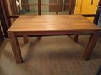 Teakhouten eettafel, Huis en Inrichting, Ophalen, 50 tot 100 cm, Zo goed als nieuw, Vijf personen of meer