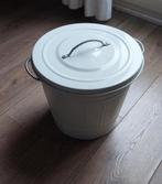 prullenbak, Huis en Inrichting, Gebruikt, Ophalen of Verzenden, Metaal, Minder dan 50 cm