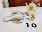mini servies gele bloemen, Antiek en Kunst, Ophalen of Verzenden