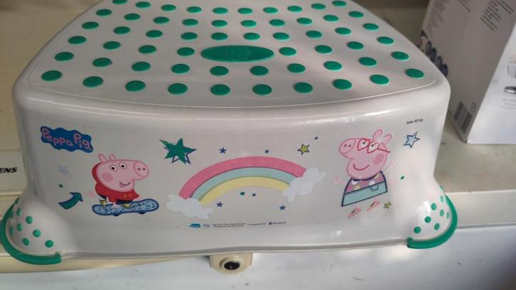 Peppa Pig Opstapje - Kinderkrukje toilet, Kinderen en Baby's, Kinderspulletjes, Gebruikt, Ophalen of Verzenden