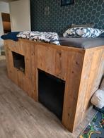 Halfhoogslaper incl. lattenbodem + extra's, Ophalen, Gebruikt, Halfhoogslaper