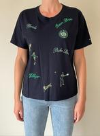 Tommy Hilfiger t-shirt donkerblauw maat M, Maat 38/40 (M), Blauw, Nieuw, Ophalen of Verzenden