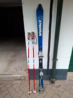 Volkl Carver Ski's + Stokken & Schoenen Maat 38, 160 tot 180 cm, Gebruikt, Carve, Skiën