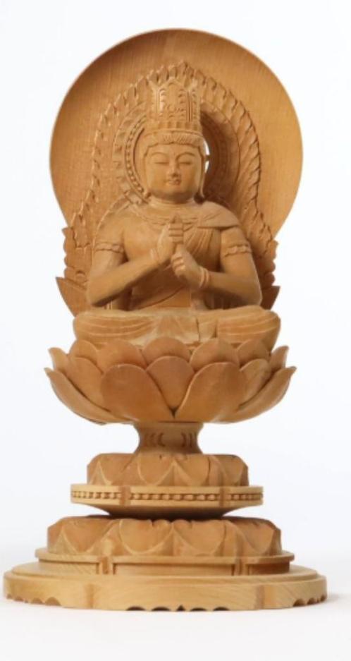 Vairocana, Kosmische Boeddha Japan houtsnijwerk buddha, Huis en Inrichting, Woonaccessoires | Boeddhabeelden, Zo goed als nieuw